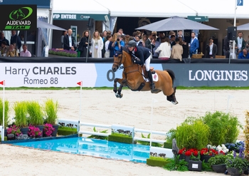 Great Britain's Team Audevard land third place on the podium in a tense, nerve-wracking contest in the Longines League of Nations at Rotterdam